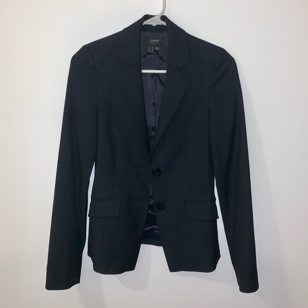 Esprit Plaid Blazer